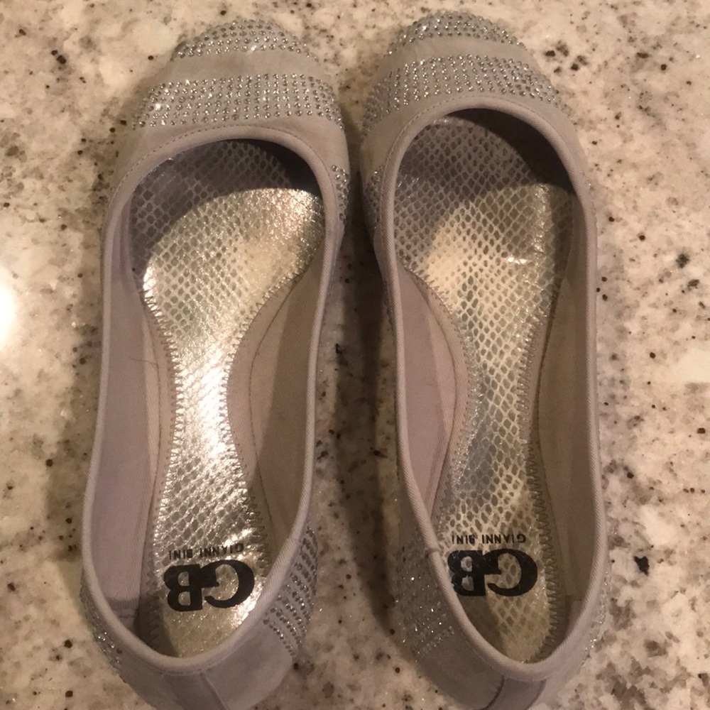 Gianni Bini Silver Flats